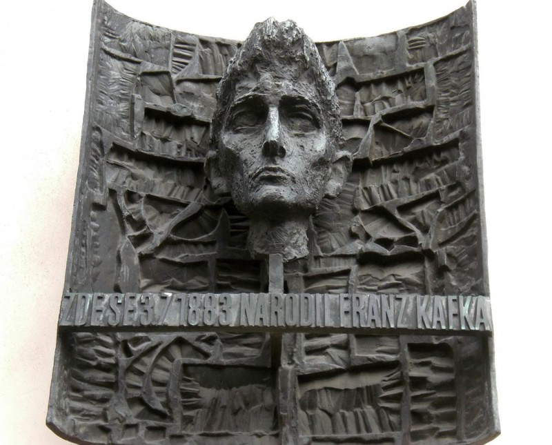 Мемориальная доска Франца Кафки