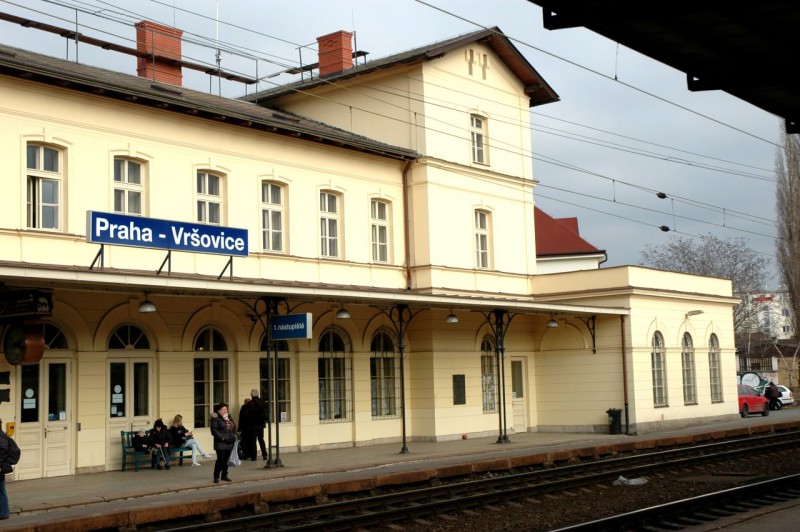 Железнодорожный вокзал Вршовице (Nádraží Praha-Vršovice)