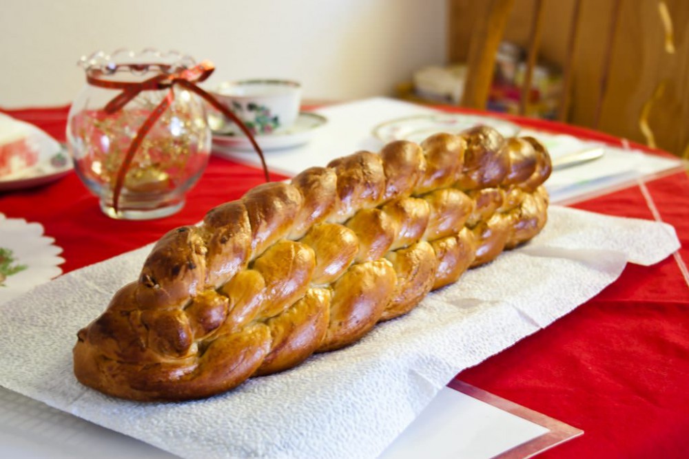 Cладкая плетёнка (vánočka)