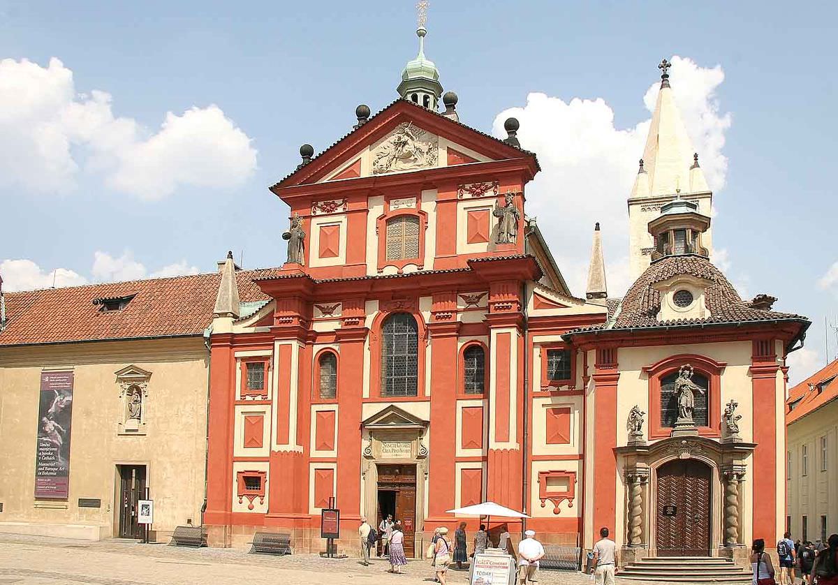 Монастырь Св. Георгия (Klášter sv. Jiří)