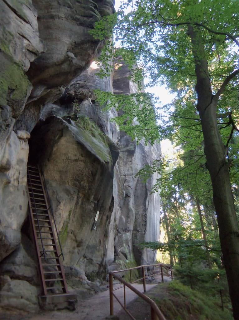 Лестница в замок