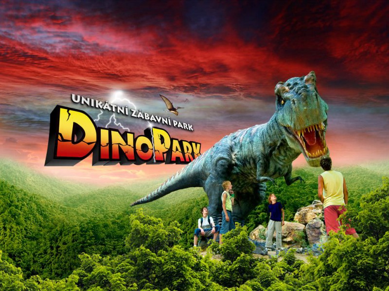 Парк динозавров в Праге (Dinopark Praha)