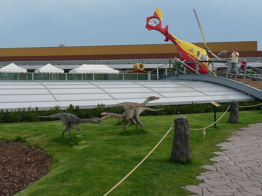 Парк динозавров в Праге (Dinopark Praha)