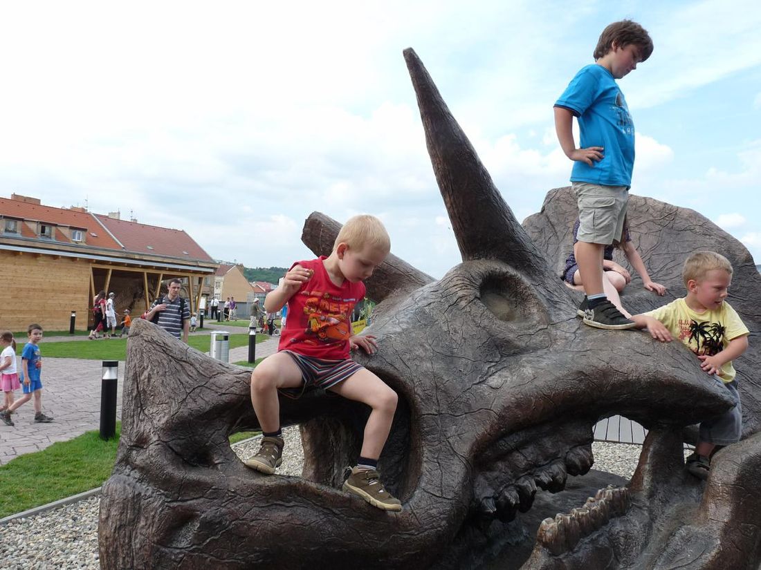 Парк динозавров в Праге (Dinopark Praha)