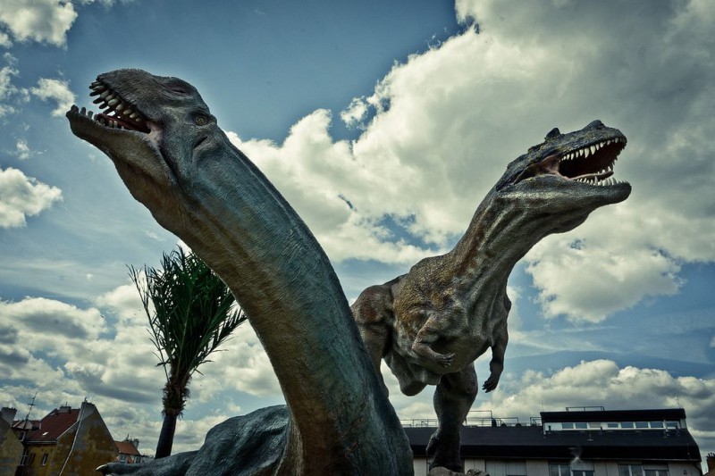 Парк динозавров в Праге (Dinopark Praha)