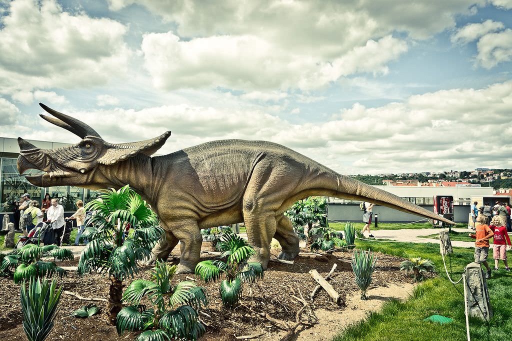 Парк динозавров в Праге (Dinopark Praha)
