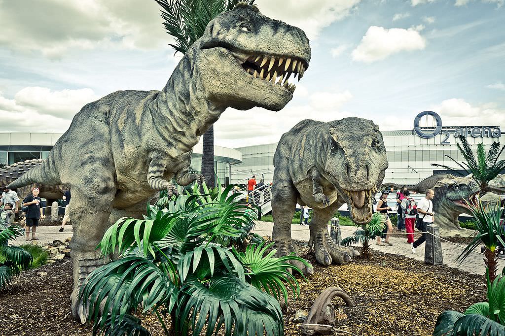Парк динозавров в Праге (Dinopark Praha)