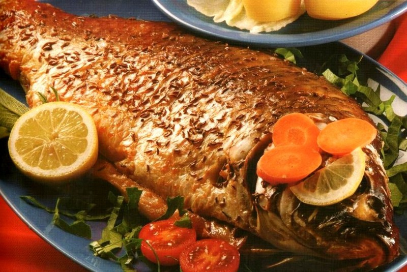 Рождественский карп (Vánoční kapr)