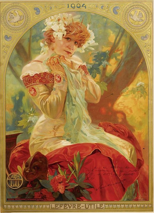 Альфонс Муха LeFevre-Utile, Альфонс Муха