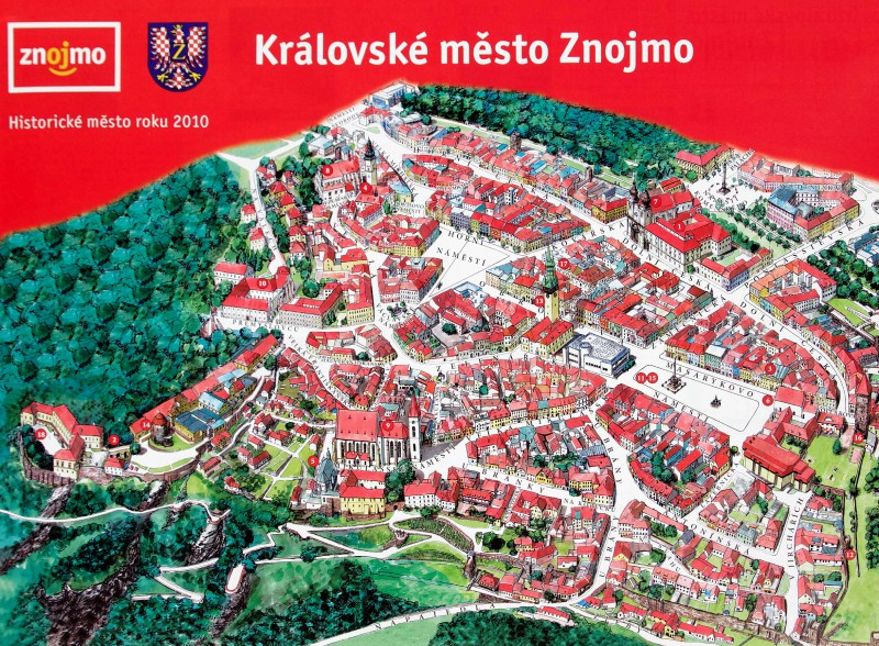 Карта Зноймо