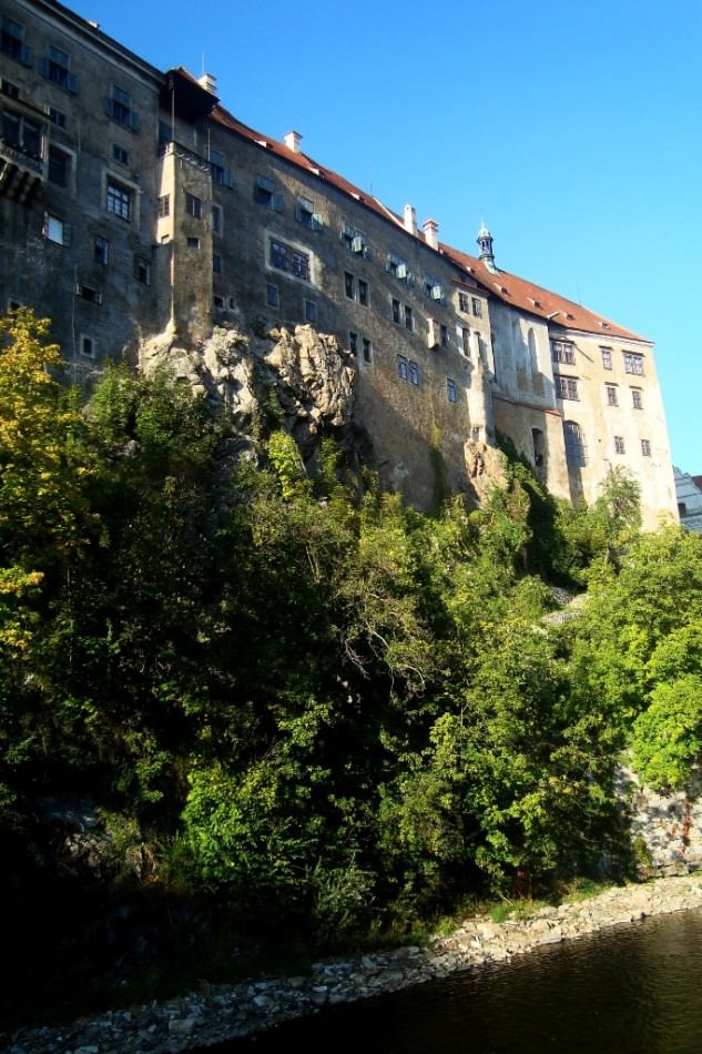 Крумлов. Замок на скале