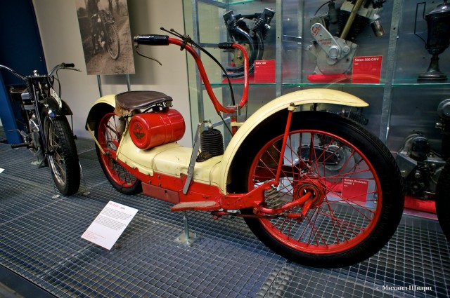 Американский мотоцикл Ner-A-Car 1924 года