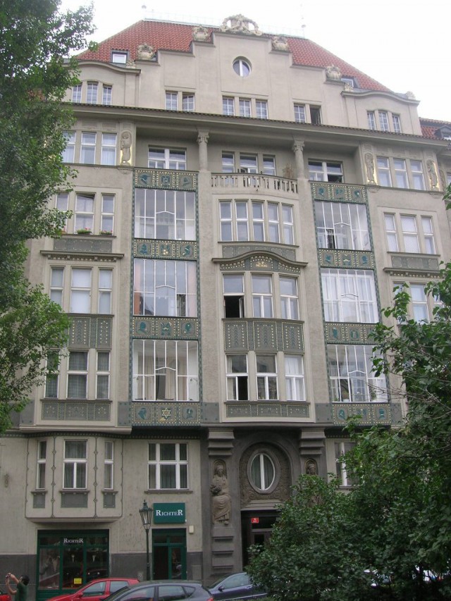 Здание в пражском районе Йозефов
