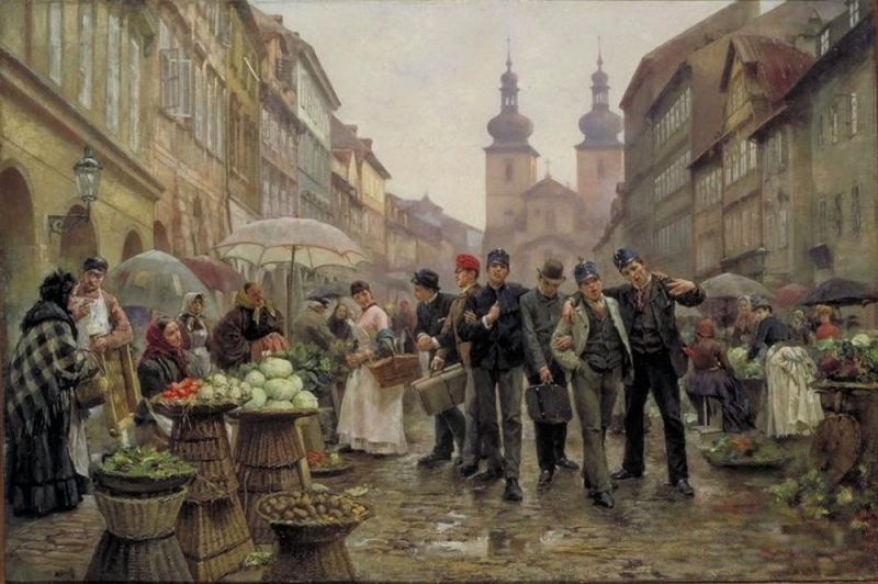 Гавельский город (Havelské město) XIX в.