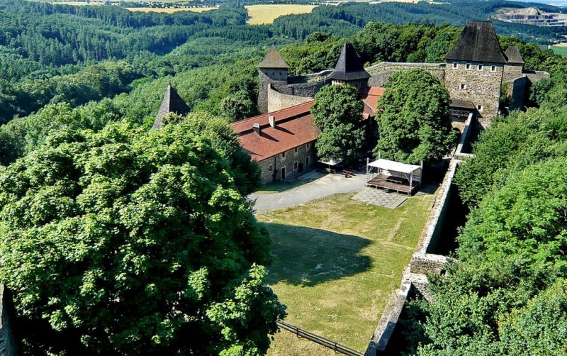 Замок Хелфштын (Helfštýn)