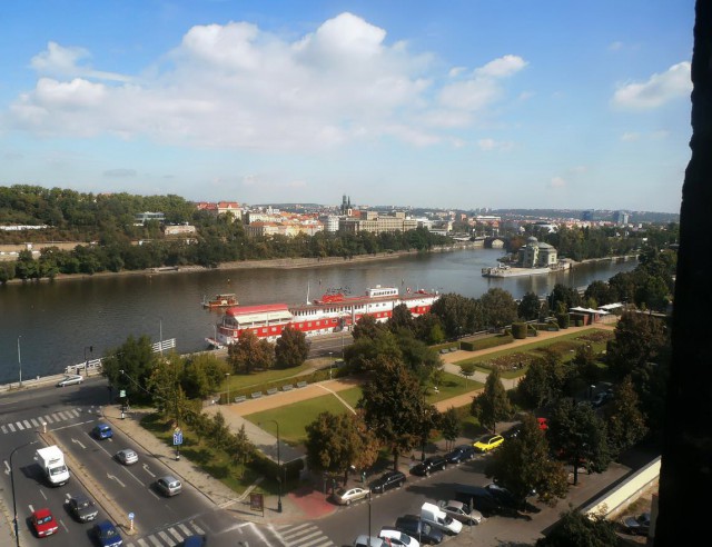 Панорама, которая открывается с башни