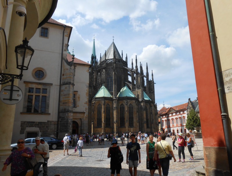 Собор св. Вита (Katedrála sv. Víta) и Старый королевский дворец (Starý královský palác)