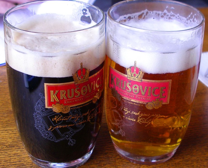 Пиво Krušovice варят на «Королевской пивоварне»