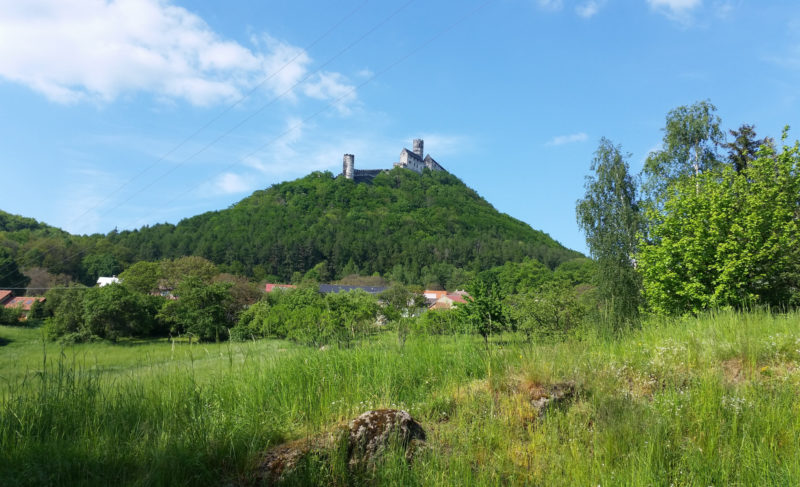 Вид на замок