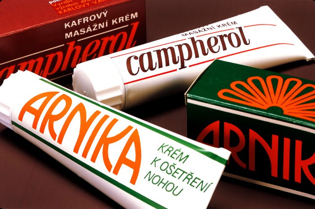 Крема фирмы Vřídlo