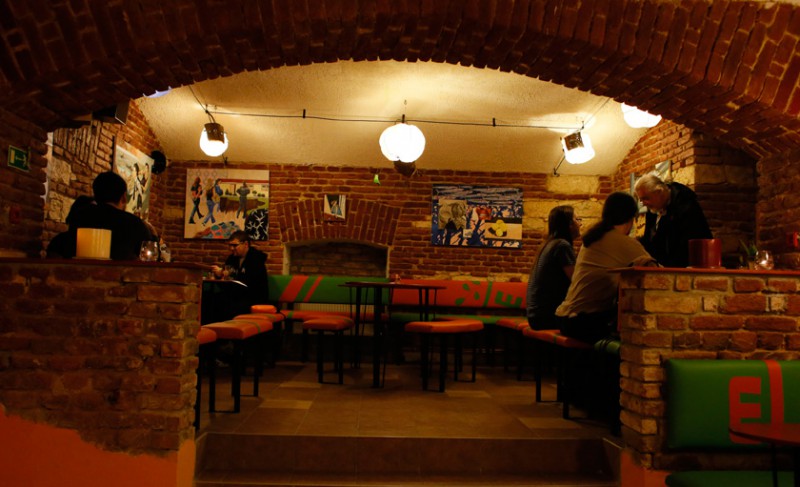 В ресторане Vegtral