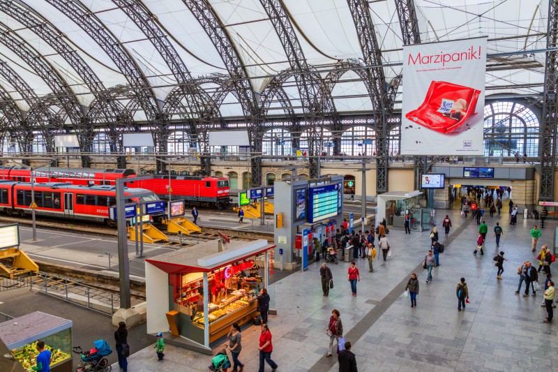 Вокзал Dresden Hauptbahnhof