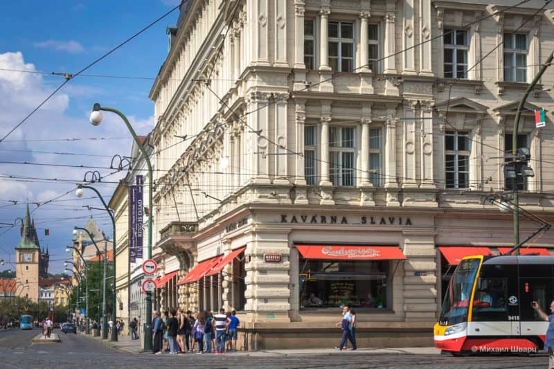 Кафе «Славия» (kavárna Slavia)
